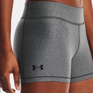 Grey Underarmour spandex shorts